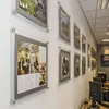 wall mounted museum acrylic photo frame with hardware