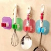 Plastic Wall Mounted Mop Holders / Bathroom Kitchen Hanger Rack / wall mounted hanger rack