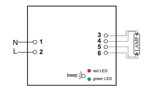220V 6W Power Supply for UV Lamp