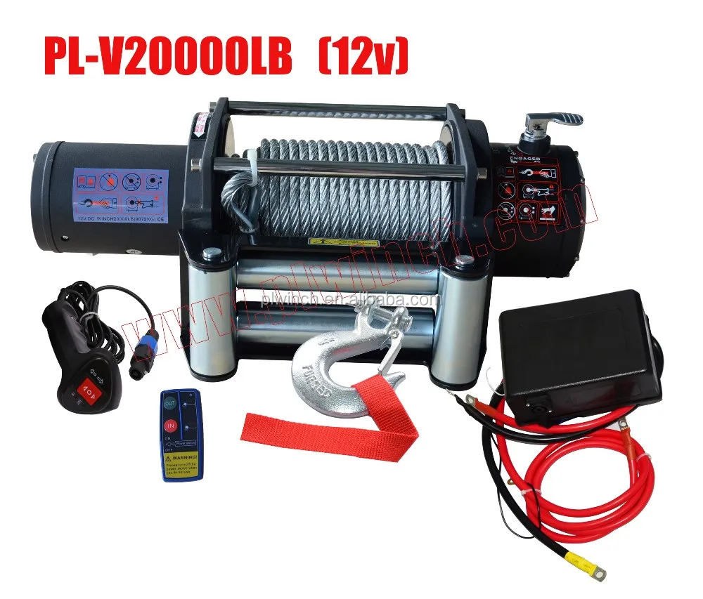 Heavy Duty Recovery Winch 20000lbs For Trucks Buy Heavy Duty Winch