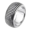 Hip Hop Trendy Tired Thread Ring 10mm Spikes Stainless Steel Men Ring