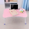 Plastic foldable lap top table /lap table for computer