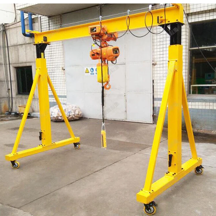 3000kg Aluminium Portable Gantry Crane - Buy Aluminium Portable Gantry ...