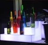 LED display rack for bar accessories
