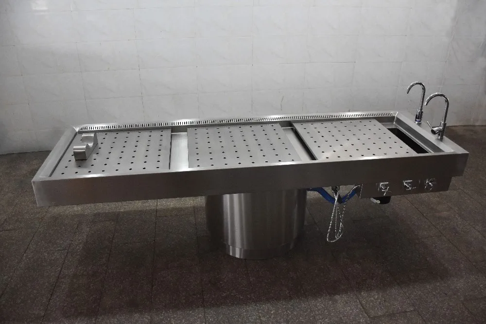 Mortuary Autopsy Equipment Electric Autopsy Hydraulic Lifting
