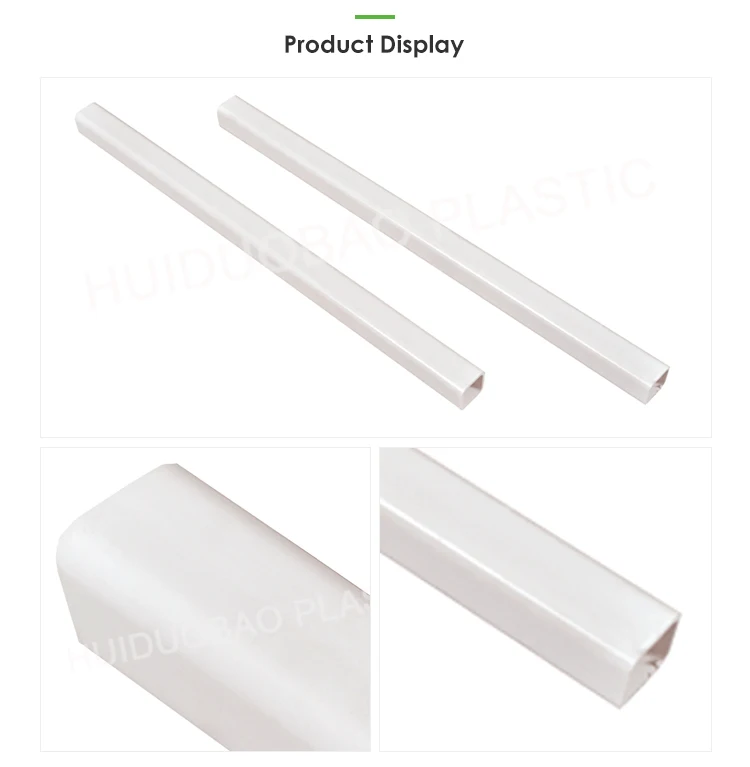 Manufacturers Supply Plastic Tubular Hollow White Square Pe Pvc Pipe