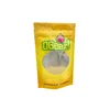 Visible window fantastic design printing smell proof weed bag with zip lock