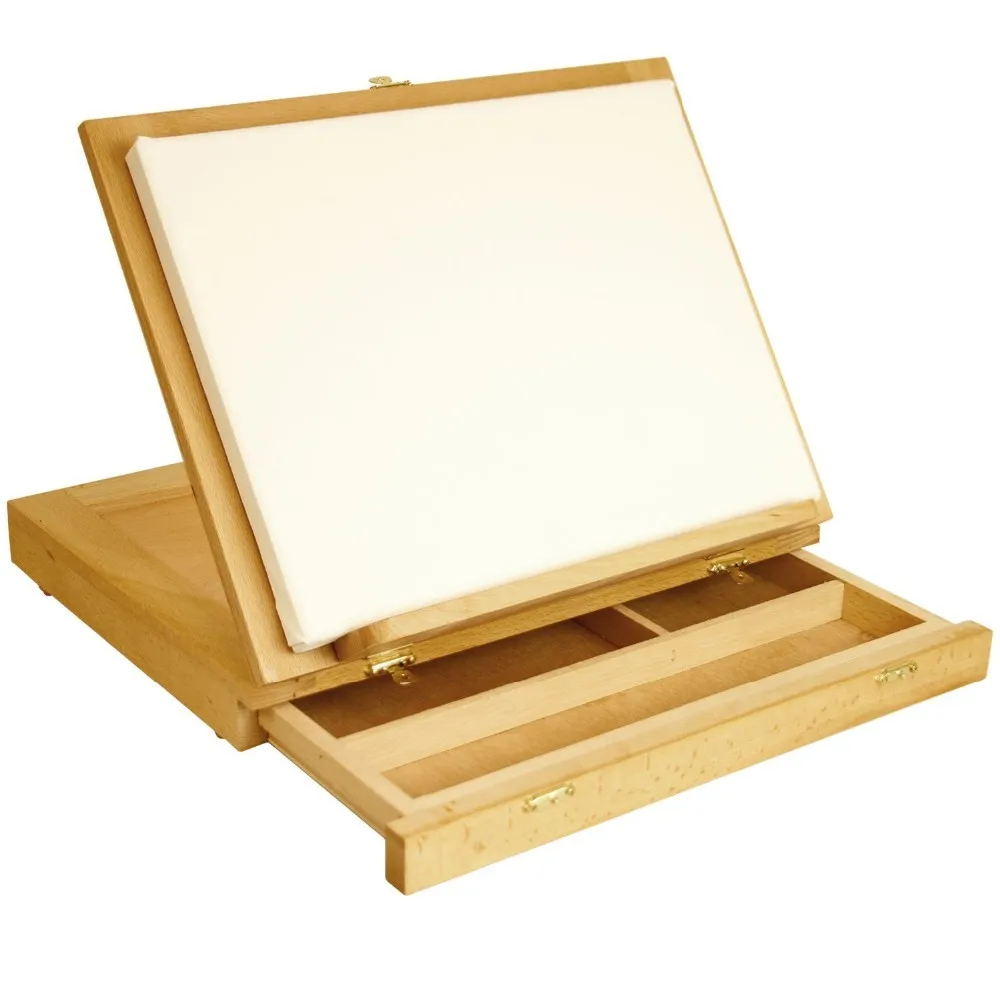 Wholesale Wooden Folding Easel Adjustable Sketch Mini Desk Art