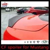 Carbon fiber material parts rear spoiler for Fords Mustang Fastback 2015-2016