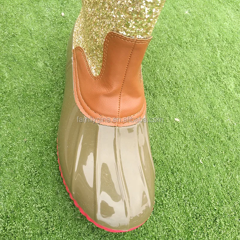 glitter duck boots wholesale