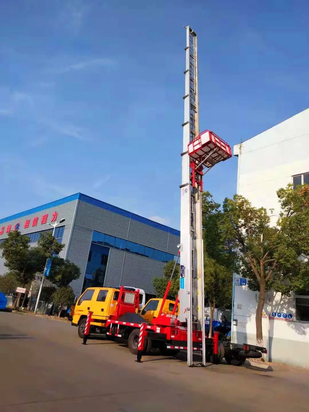 Jmc 28 Meters Ladder Lift Truck/truck Ladder Rack For Sale Buy Truck
