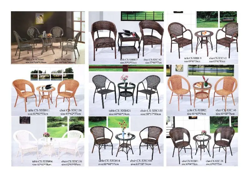 Pe Rattan Furniture Rattan Dining Table And Chair Buy Dining Table