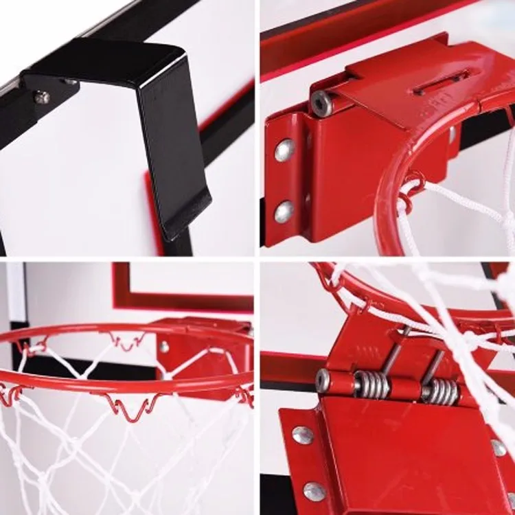 Door Mounted Mini Basketball Backboard Hoop System With 23cm Steel Rim Buy Basketball Hoop