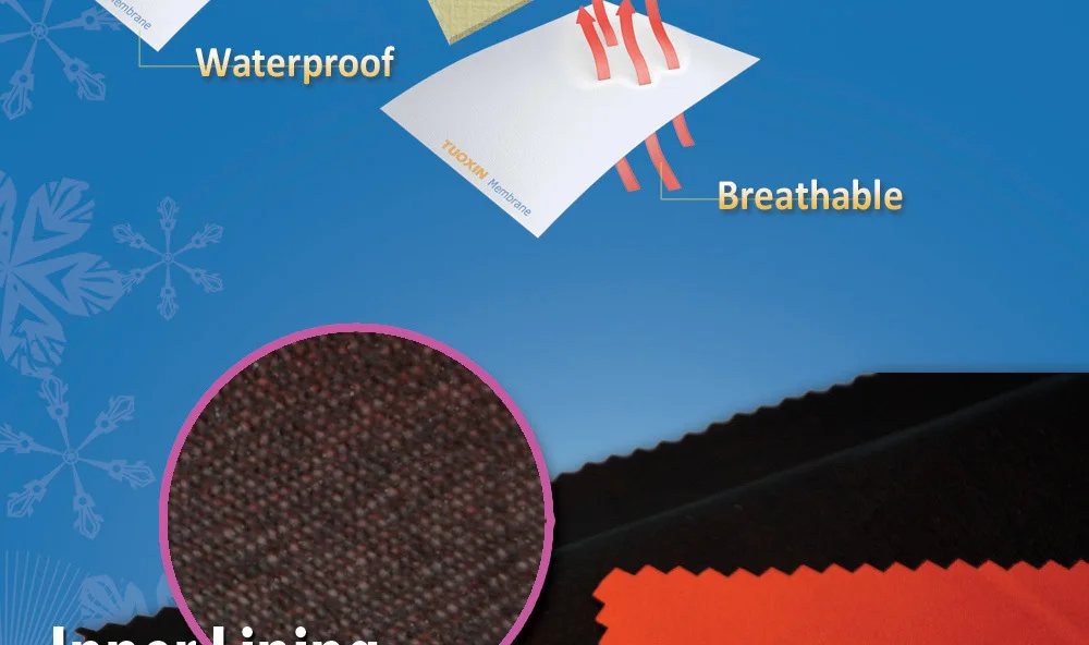 Hotsale Gore Tex Fabric Waterproof Breathable Windproof Imitated Gore