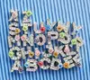 DIY 8 mm flower Rhinestone Slide Letters for 8MM strap .color changeable
