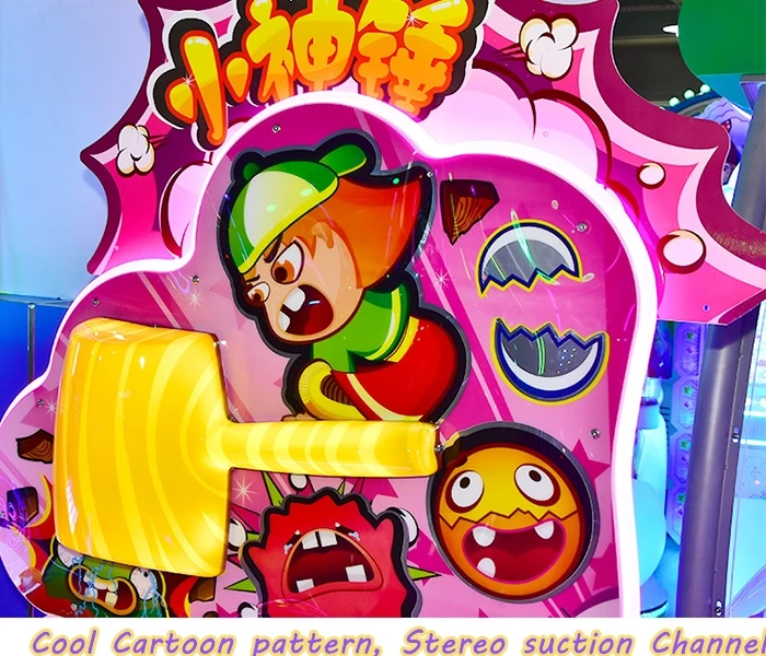 Hammer Hitting Touch Screen Arcade Game Machine/kids Play Hammer Game