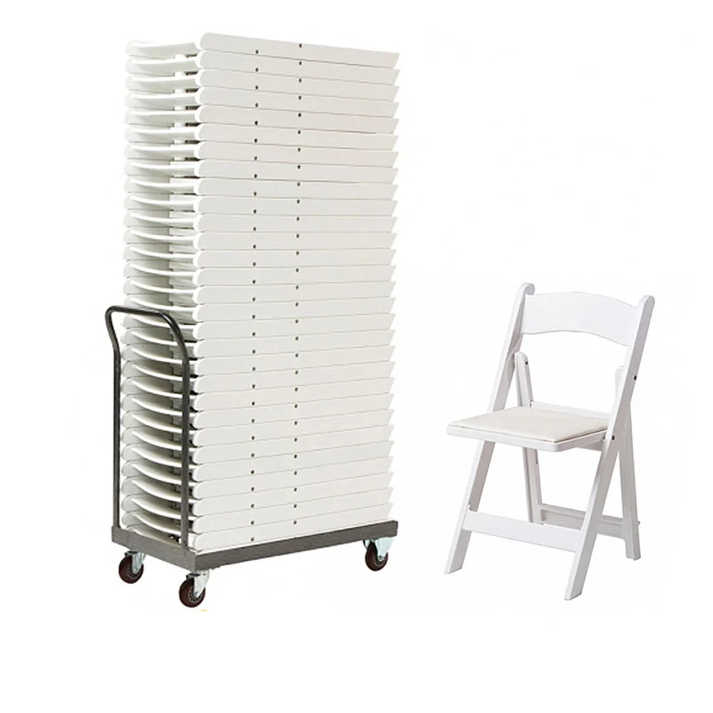 Zy391902 Wholesale White Resin Outdoor Folding Banquet Used Party