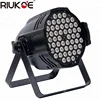 RGBW 54*3W 4/6/8 channel LED Par Light, Par64 Stage Light,DJ KTV Club DMX 512 control lights