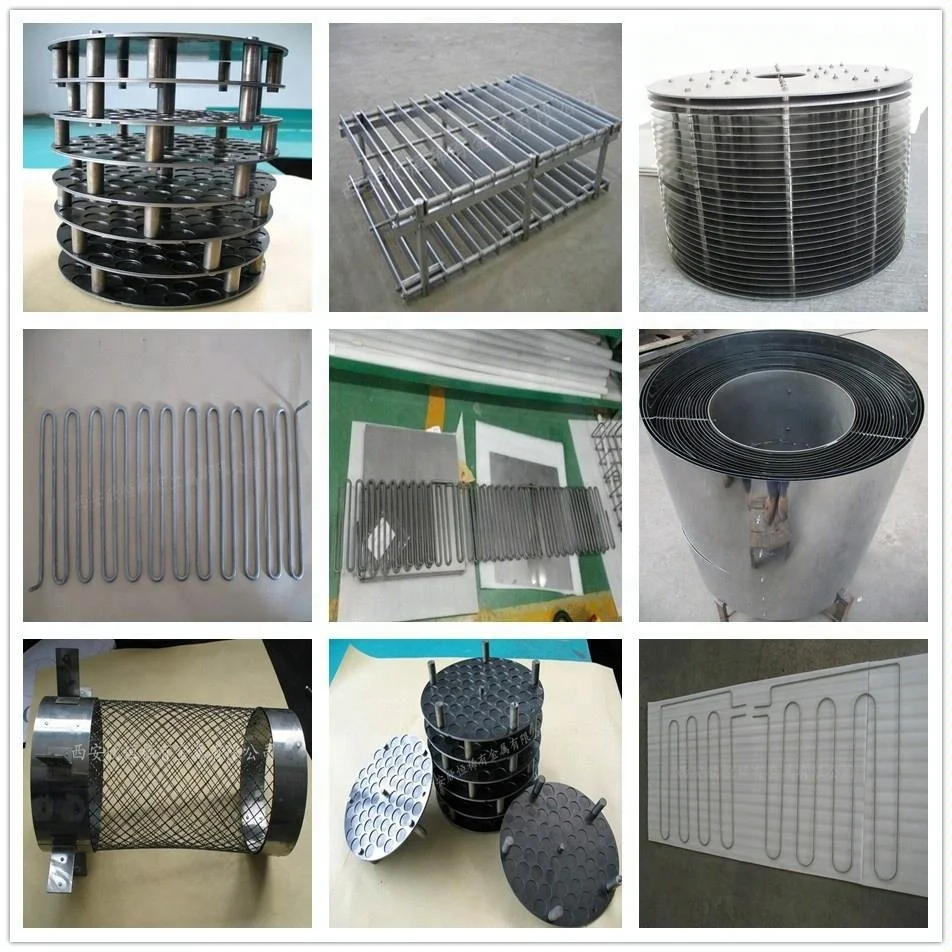 China Supplier Tungsten Wire Mesh Heating Body Tungsten Strip Heater
