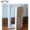 Factory price PVC plastic shutter window