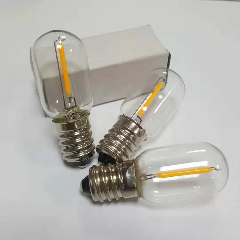 230V Small Edison Screw E14 Mini LED Pygmy Light Bulbs 1W Fridge Freezer Lamp T20 T22 T25
