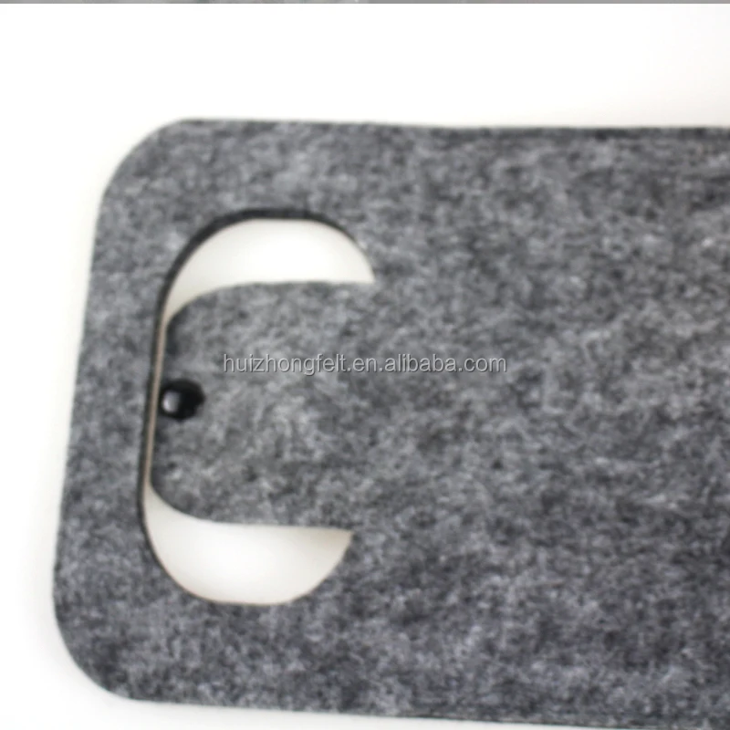 cusotomize size and color felt christmas bottle bag wine