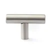 Stainless Steel Kitchen Cabinet Drawer T Bar Handle Pull Knob