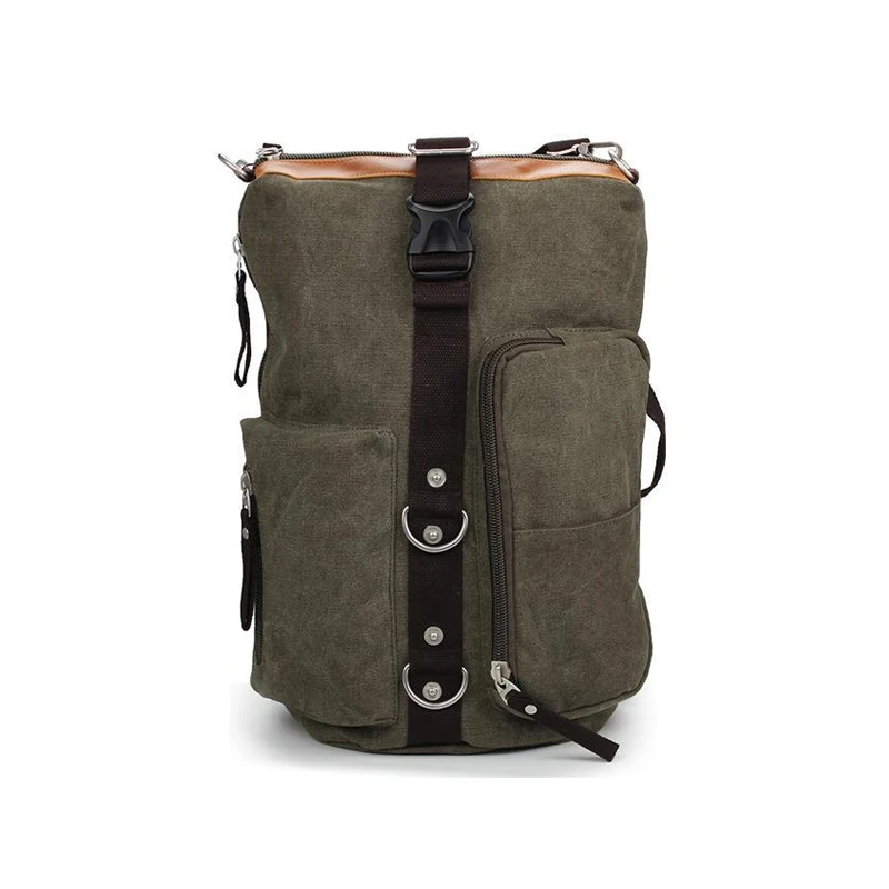 trendy canvas backpack