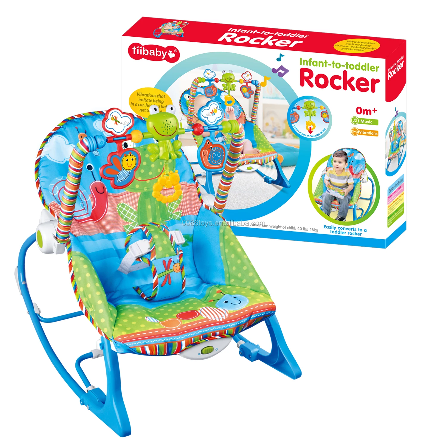 Funny Infant Vibration Rocking Chair With Music Girl And Boy Chair For
