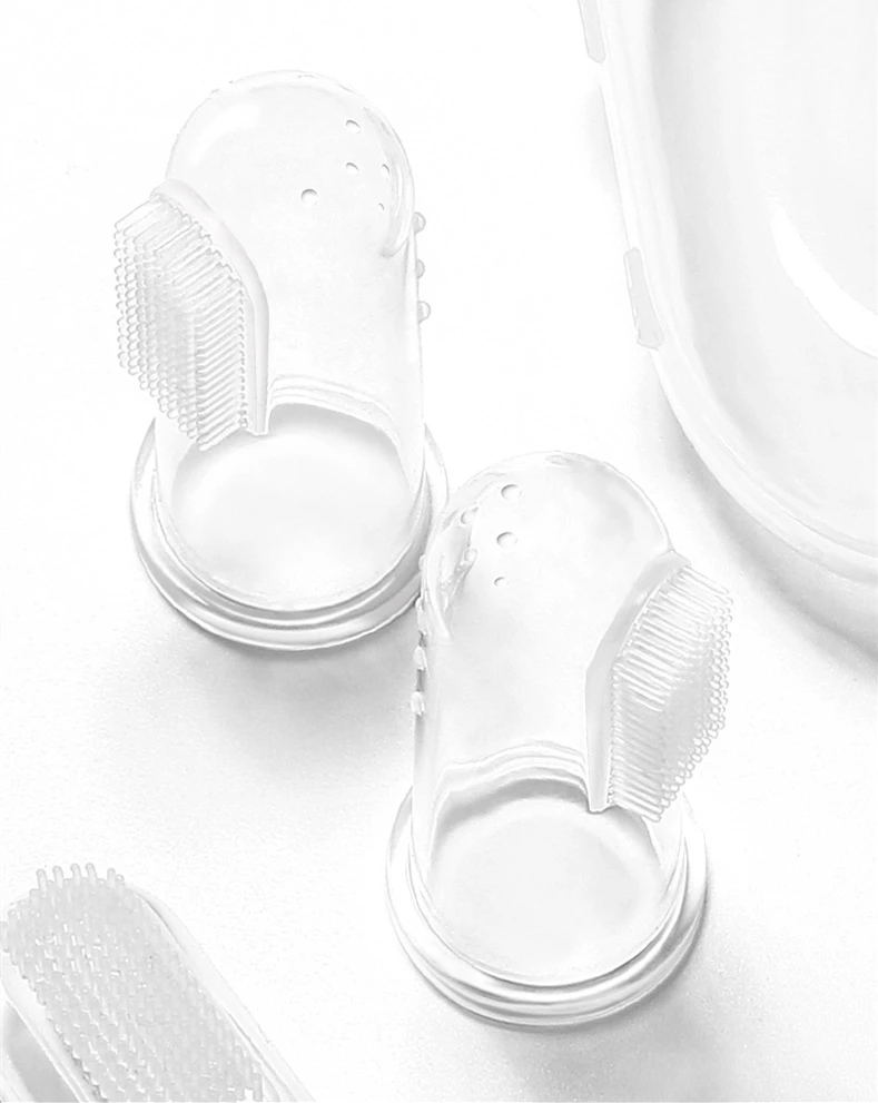 silicone tooth brush 12