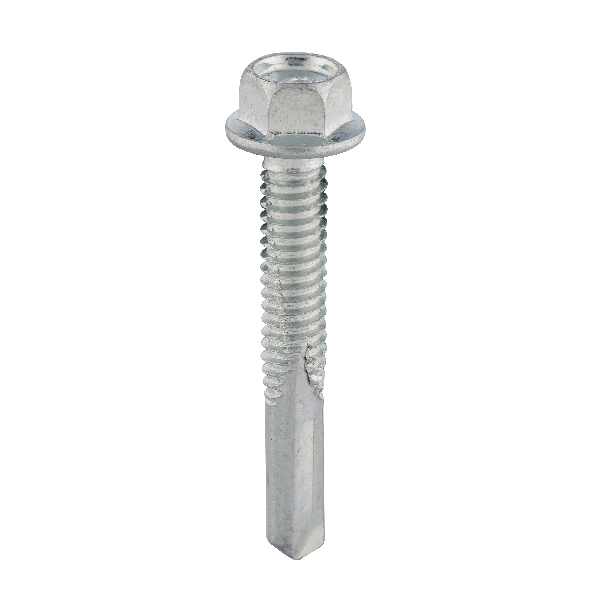 Hex Washer Self Drilling Screw Galvanized With Longer Drilling Smaller