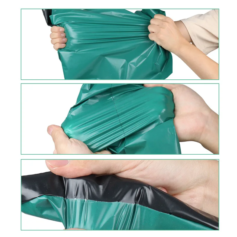 Wholesale Custom Printed Express Courier Recycled White Black Bags