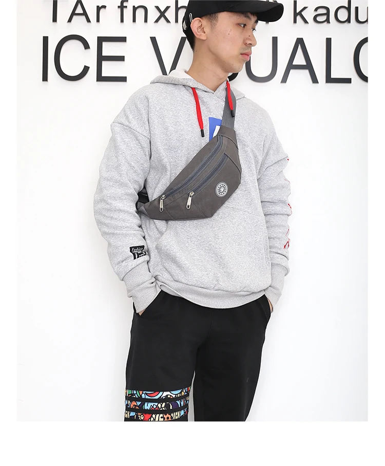 At stock hot sell waist bag Adjustable elastic sports waist  bag  China factory  fanny pack belt pouch running sports bum bag