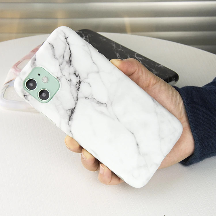 For Iphone 12 Case Cover Marble Imd Protective Black White Marble Phone Case For Iphone 11 9913