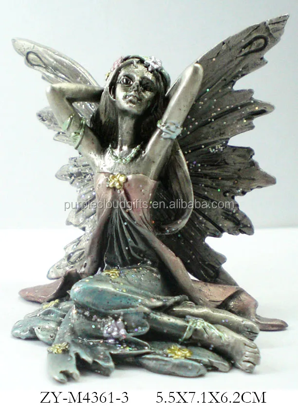 Newest Pewter Cheap Sexy Butterfly Fairy Figurines Wholesale Buy