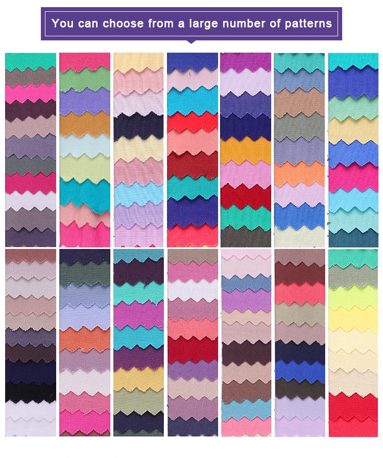 Plain Spun Tela Rayon Challis Fabric Woven Viscose Rayon Solid Dyed Fabrics 100 Kain Rayon