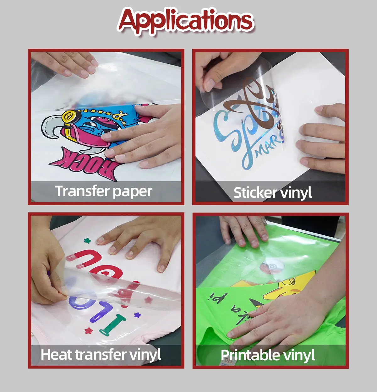24" x 150´Digital Eco Solvent Heat Transfer Vinyl Application Tape for