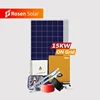 Top Component 15kw Solar Energy Power Panel On Grid Inverter Solar System Kit Home