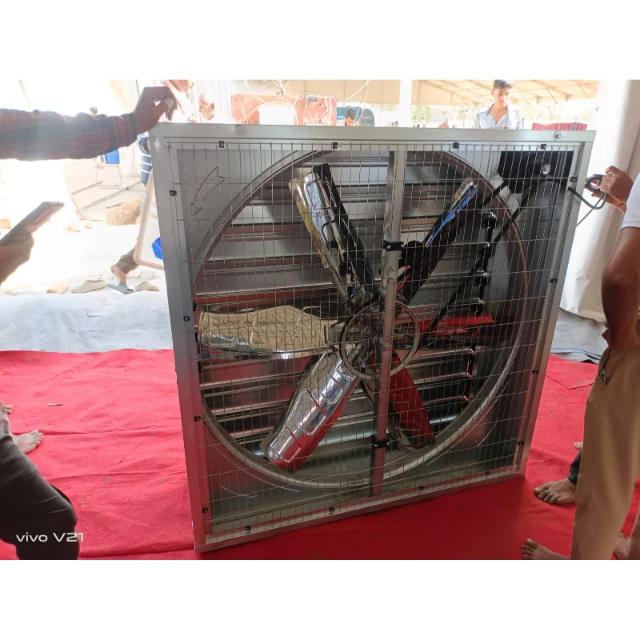 Industrial Poultry Exhaust Fan, Stainless, Steel, Wall - detail 8