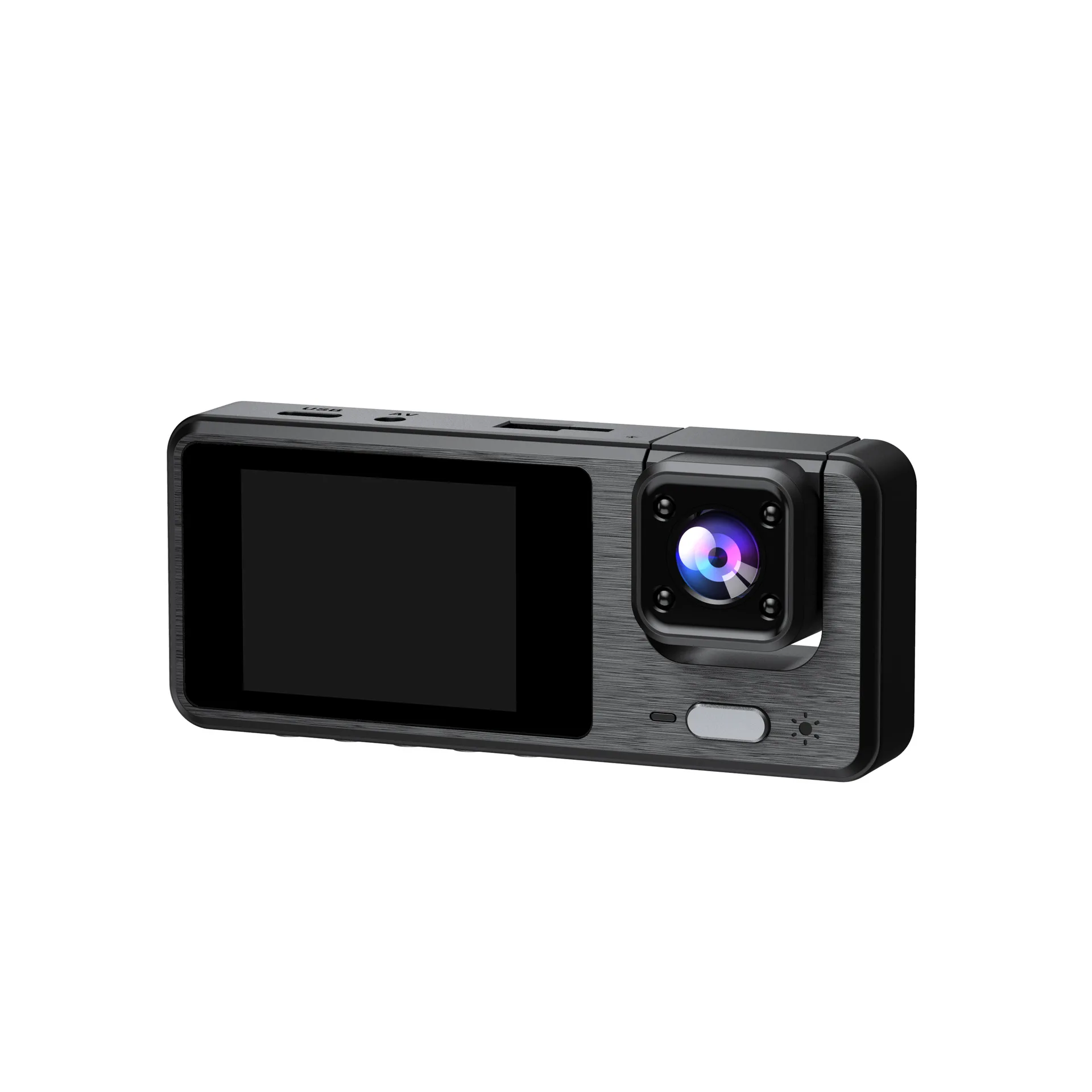 1080P WiFi Bağlantılı Araba DVR Üç Kayıtlı Kızılötesi Gece Görüşü Park İzleme Geri Vites Görüntüsü MicroSD Uyumluluğu