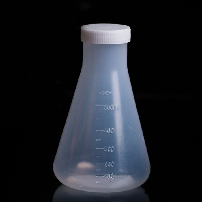 Plastic conical flask