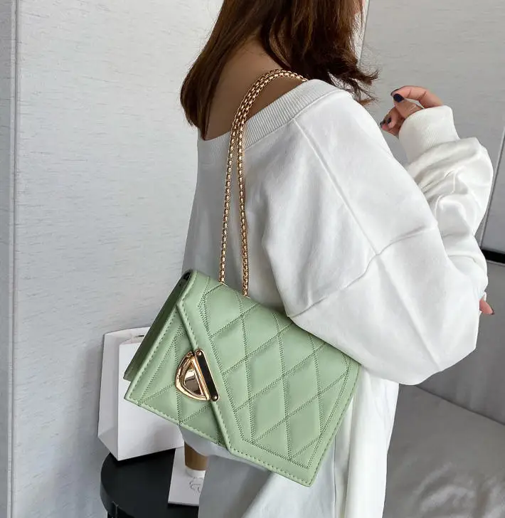 Wholesale Fashion Leather Sling Bag Luxury Female Shoulder Bag Purse