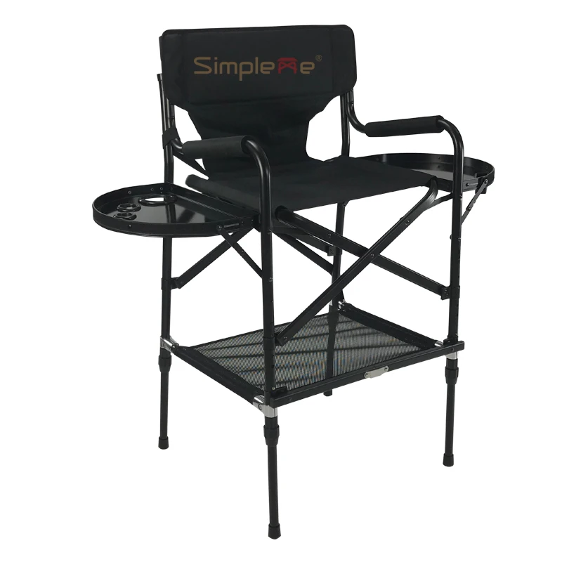 Onwaysports Portable Foldable Tall Director Adjustable Makeup Artist