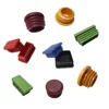 10X10 Square plastic pipe end cap plug for tubing fence post and furniture chair glides