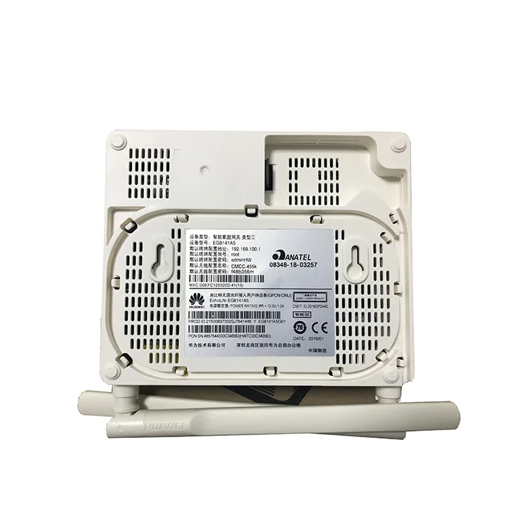 Huawei XPON EG8141A5 GPON ONU ONT 1GE+3FE+1TEL+USB+WIFI 5dBi 2.4GHz New Original Green Connector HG8546M HG8010H HG8310M