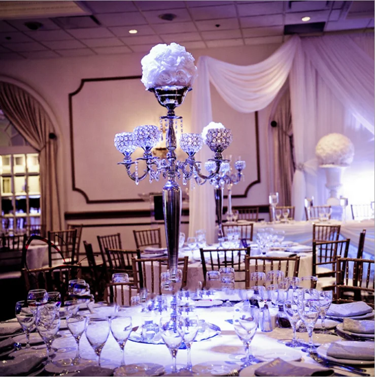 classic gold candelabra centerpieces tall candelabra supplier for wedding product decoration.png
