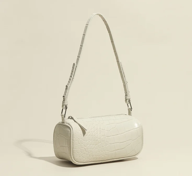 Mini Sling Bag Barrel Shaped Bucket Bag Bolsos Mujer Women Genuine Leather Fashion Cowhide Buy