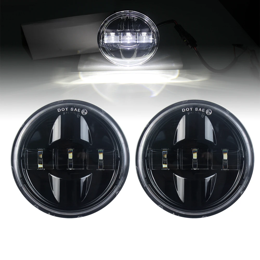 2019 New motorcycle lighting system 27W Motorcycle Auxiliary Lamp 12 volt led lights 6500K LED fog Lamp DOT for Motorcycle