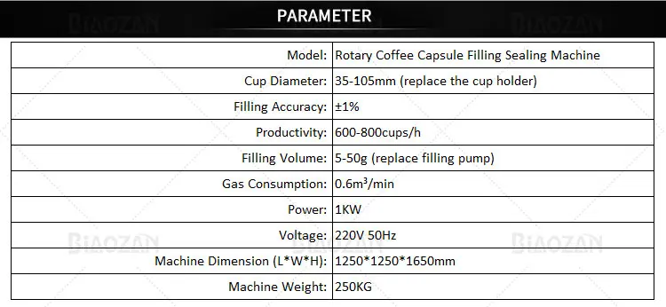 Automatic Nespresso Capsule Filling Machine