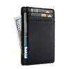 Ready To Ship Card Holder Genuine Leather Ultra Thin Wallet Men Card Holder Cartera Hombre